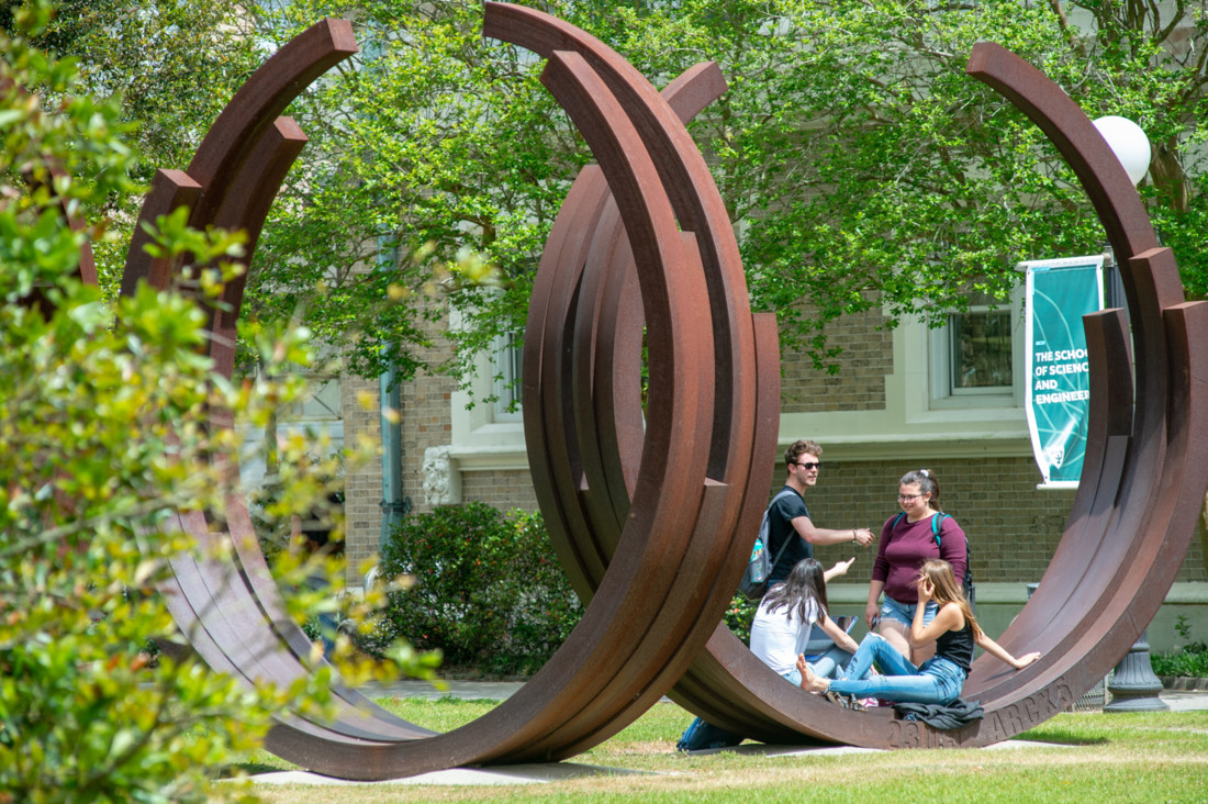 Campus sculpture