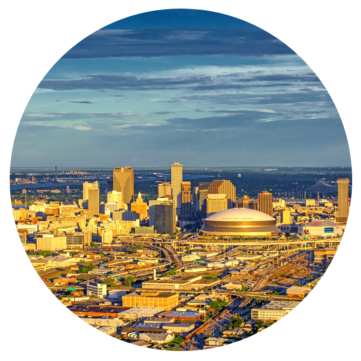 New Orleans Aerial View